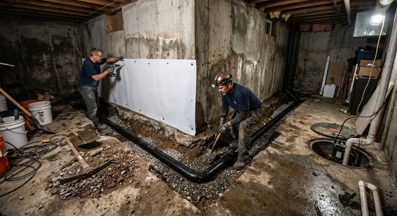 Wet Basement Solutions in Tuscaloosa, AL