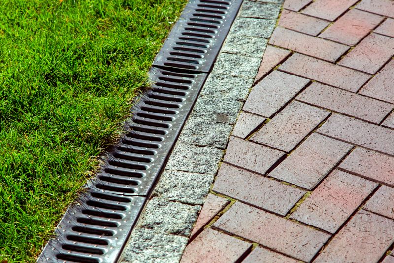 Sidewalk Drainage Installation in Tuscaloosa, AL